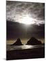 Sunset on the Rocky Oregon Coast-Carol Highsmith-Mounted Photo