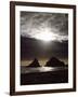 Sunset on the Rocky Oregon Coast-Carol Highsmith-Framed Photo