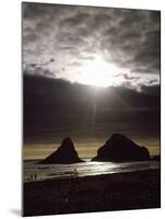 Sunset on the Rocky Oregon Coast-Carol Highsmith-Mounted Photo