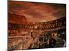 Sunset on the Ruins of the Coliseum, Rome, Italy-Bill Bachmann-Mounted Photographic Print