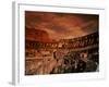 Sunset on the Ruins of the Coliseum, Rome, Italy-Bill Bachmann-Framed Photographic Print