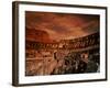 Sunset on the Ruins of the Coliseum, Rome, Italy-Bill Bachmann-Framed Photographic Print