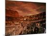 Sunset on the Ruins of the Coliseum, Rome, Italy-Bill Bachmann-Mounted Photographic Print