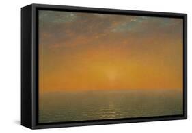 Sunset on the Sea, 1872-John Frederick Kensett-Framed Stretched Canvas