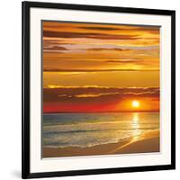 Sunset on the Sea-Dan Werner-Framed Art Print