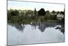 Sunset on the Thames, Caversham, Berkshire, 20th Century-null-Mounted Giclee Print