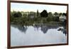 Sunset on the Thames, Caversham, Berkshire, 20th Century-null-Framed Giclee Print