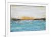 Sunset on the Water-Jean Plout-Framed Giclee Print