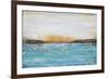 Sunset on the Water-Jean Plout-Framed Giclee Print