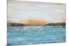 Sunset on the Water-Jean Plout-Mounted Giclee Print