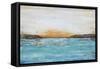 Sunset on the Water-Jean Plout-Framed Stretched Canvas