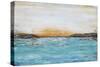 Sunset on the Water-Jean Plout-Stretched Canvas