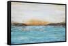 Sunset on the Water-Jean Plout-Framed Stretched Canvas