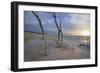 Sunset on the Western Beach of Darss Peninsula-Uwe Steffens-Framed Photographic Print