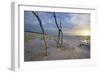 Sunset on the Western Beach of Darss Peninsula-Uwe Steffens-Framed Photographic Print