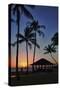 Sunset on the Westside of Maui-Terry Eggers-Stretched Canvas