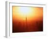 Sunset on Waitemata Harbour, Auckland, New Zealand-David Wall-Framed Photographic Print