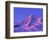 Sunset on Washington's Volcanic Mount Rainier-Paul Souders-Framed Photographic Print