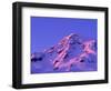 Sunset on Washington's Volcanic Mount Rainier-Paul Souders-Framed Photographic Print