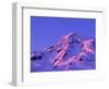 Sunset on Washington's Volcanic Mount Rainier-Paul Souders-Framed Photographic Print