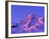 Sunset on Washington's Volcanic Mount Rainier-Paul Souders-Framed Photographic Print