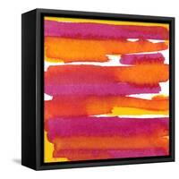 Sunset on Water I-Renee W. Stramel-Framed Stretched Canvas