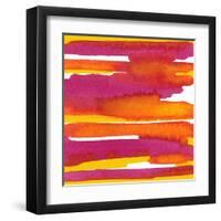Sunset on Water II-Renee W. Stramel-Framed Art Print