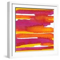 Sunset on Water II-Renee W. Stramel-Framed Art Print