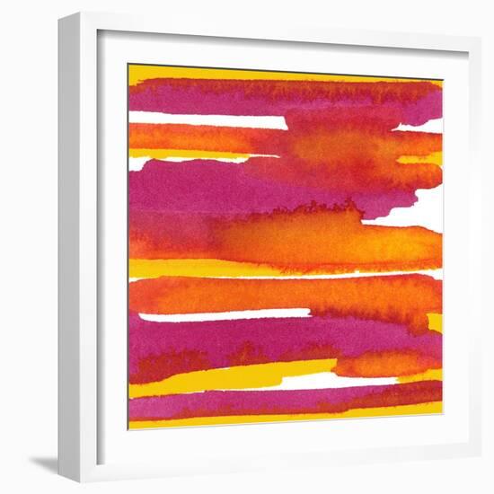 Sunset on Water II-Renee W. Stramel-Framed Art Print