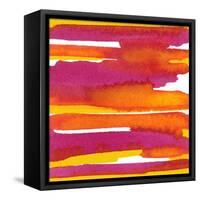Sunset on Water II-Renee W. Stramel-Framed Stretched Canvas