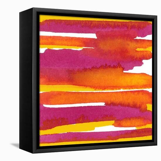 Sunset on Water II-Renee W. Stramel-Framed Stretched Canvas