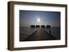 Sunset on Watervilla Backlight-nitrogenic.com-Framed Photographic Print