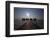 Sunset on Watervilla Backlight-nitrogenic.com-Framed Photographic Print