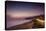 Sunset on Will Rogers Beach and the Pacific Coast Highway-Mark Chivers-Stretched Canvas