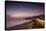 Sunset on Will Rogers Beach and the Pacific Coast Highway-Mark Chivers-Stretched Canvas