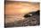Sunset on Will Rogers Beach, Pacific Palisades, California, United States of America, North America-Mark Chivers-Stretched Canvas