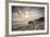 Sunset on Will Rogers Beach, Pacific Palisades, California, United States of America, North America-Mark Chivers-Framed Photographic Print