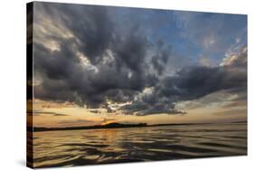 Sunset on Yanayacu Lake, Rio Pacaya, Pacaya-Samiria Reserve, Peru-Michael Nolan-Stretched Canvas