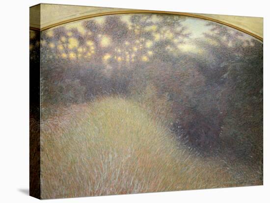 Sunset or Bramble Bush-Giuseppe Pellizza da Volpedo-Stretched Canvas