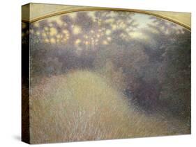 Sunset or Bramble Bush-Giuseppe Pellizza da Volpedo-Stretched Canvas