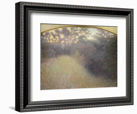 Sunset or Bramble Bush-Giuseppe Pellizza da Volpedo-Framed Giclee Print