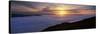 Sunset over a Lake, Loch Lomond, Argyll and Bute, Scotland-null-Stretched Canvas