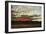 Sunset over a Marshy Landscape, Sweden, 1880-Per Daniel Holm-Framed Giclee Print