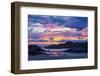 Sunset over Ardtoe Bay, Ardnamurchan Peninsula, Lochaber, Highlands, Scotland, United Kingdom-Gary Cook-Framed Photographic Print