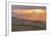 Sunset over Askrigg Common in the Yorkshire Dales, Yorkshire, England, United Kingdom, Europe-Julian Elliott-Framed Photographic Print