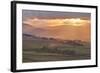 Sunset over Askrigg Common in the Yorkshire Dales, Yorkshire, England, United Kingdom, Europe-Julian Elliott-Framed Photographic Print