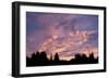Sunset over Auke Bay in Alaska-Paul Souders-Framed Photographic Print
