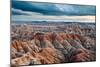 Sunset over Badlands National Park, Sd-James White-Mounted Premium Photographic Print