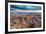 Sunset over Badlands National Park, Sd-James White-Framed Photographic Print