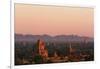 Sunset over Bagan-Jon Hicks-Framed Photographic Print